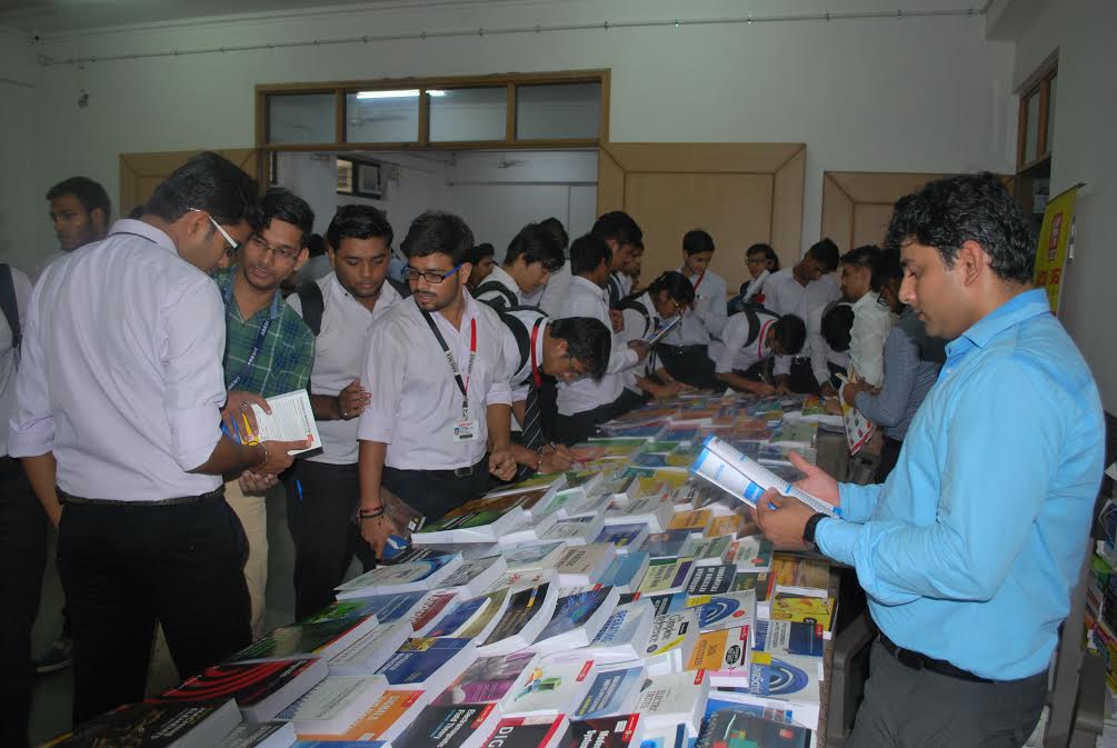 ABESIT Library organized two days Book Exhibition