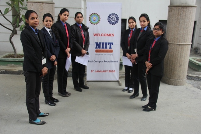 Campus Recruitment Drive of NIIT Technologies.