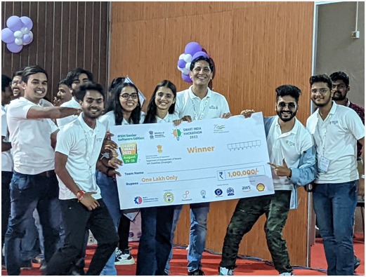 SMART INDIA HACKATHON – 2022 WINNER