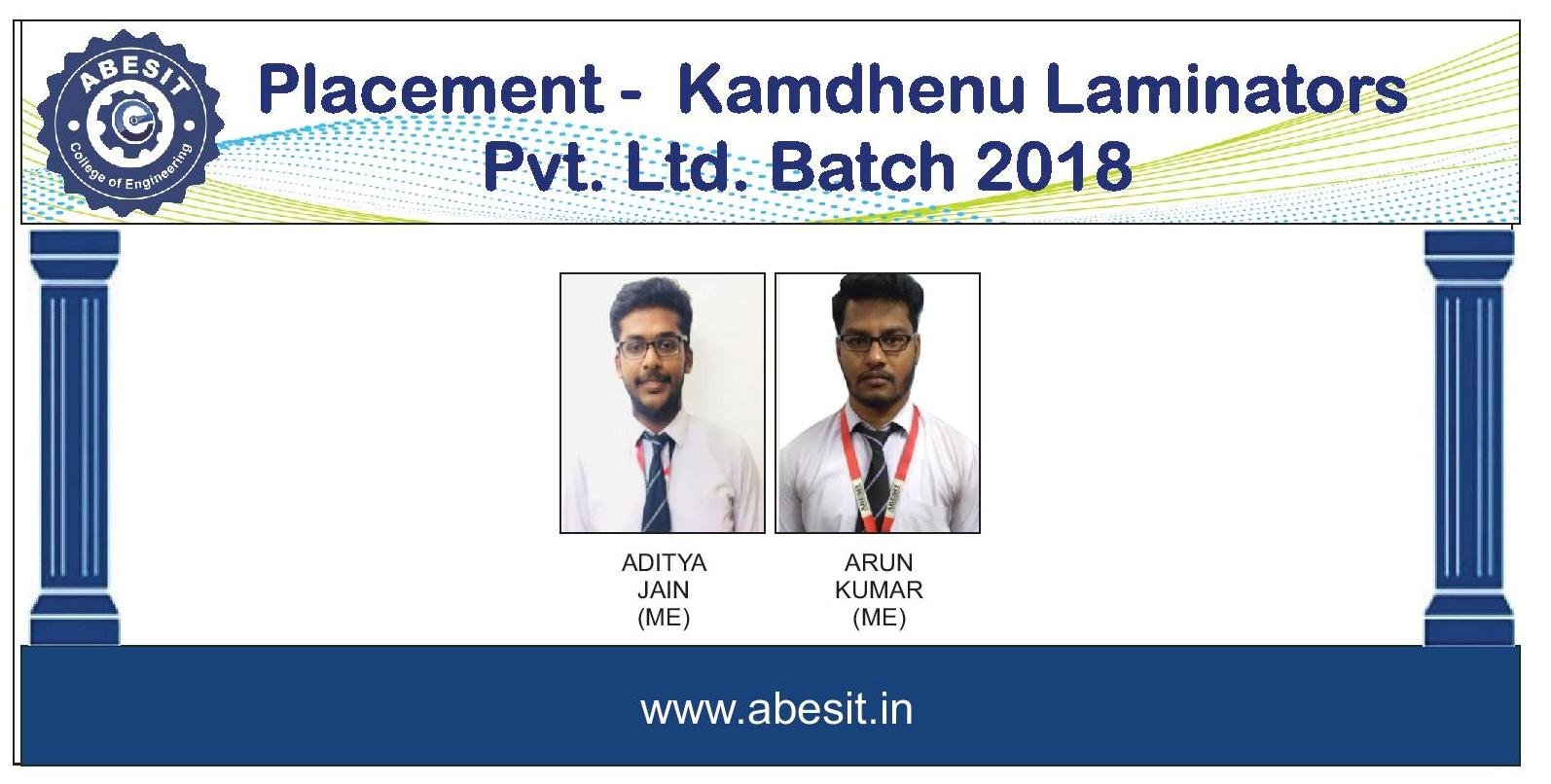 Selections in ​ Kamdhenu Laminators Pvt. Ltd.