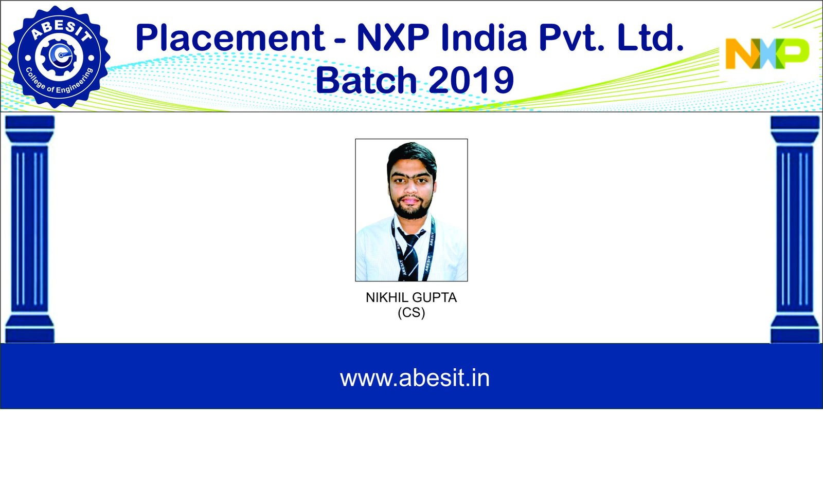 Selection in NXP India