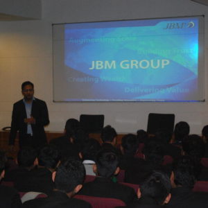 Pre-Placement Talk by JBM