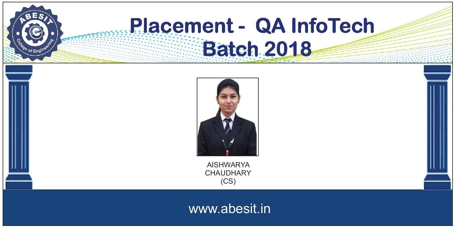 Selection in QA InfoTech