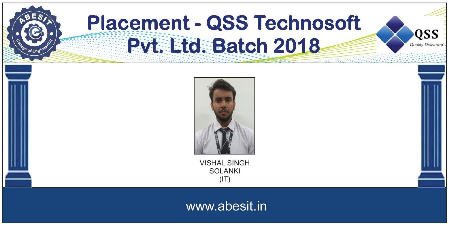 Selection in QSS Technosoft