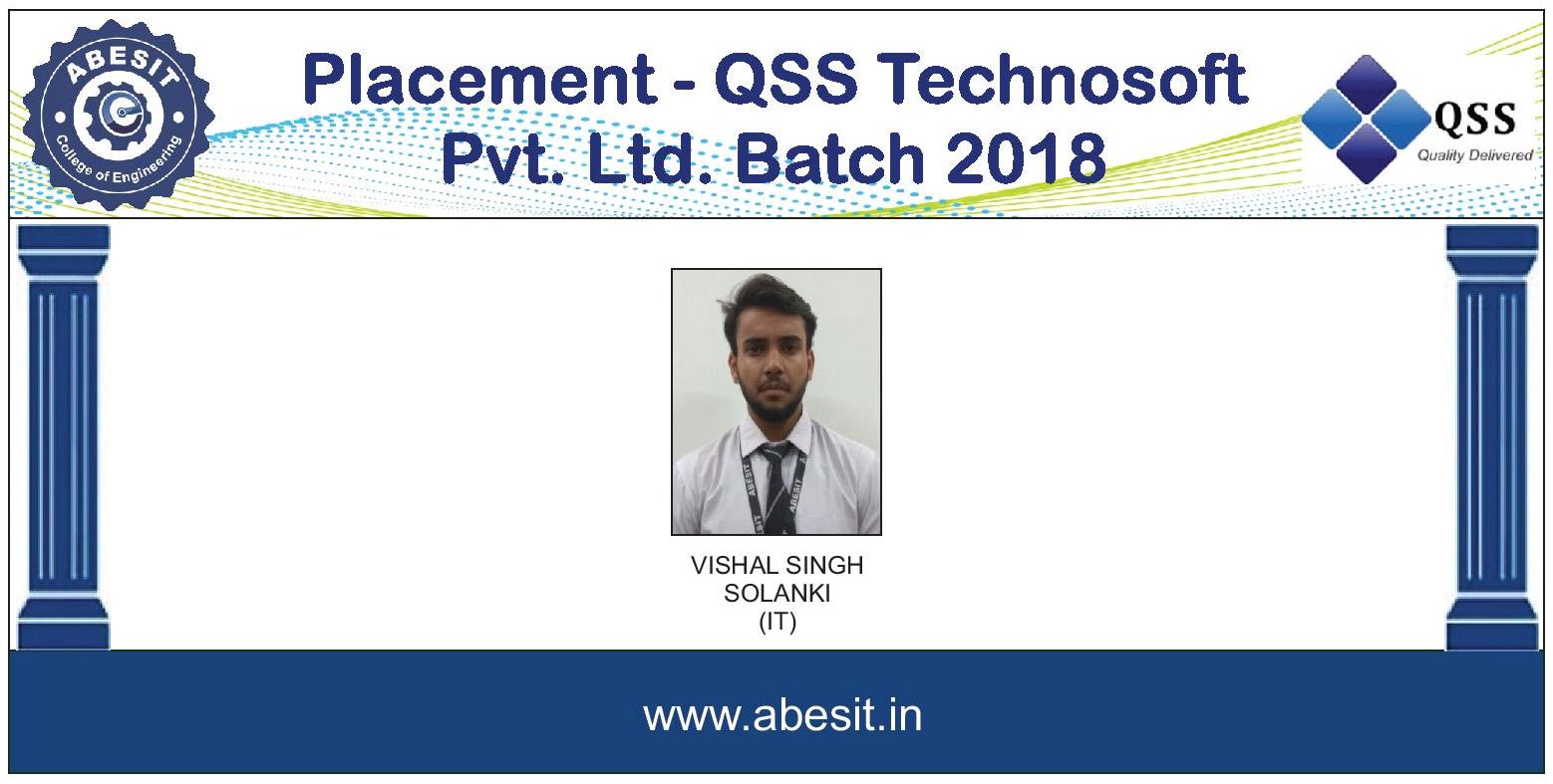 Selection in QSS Technosoft