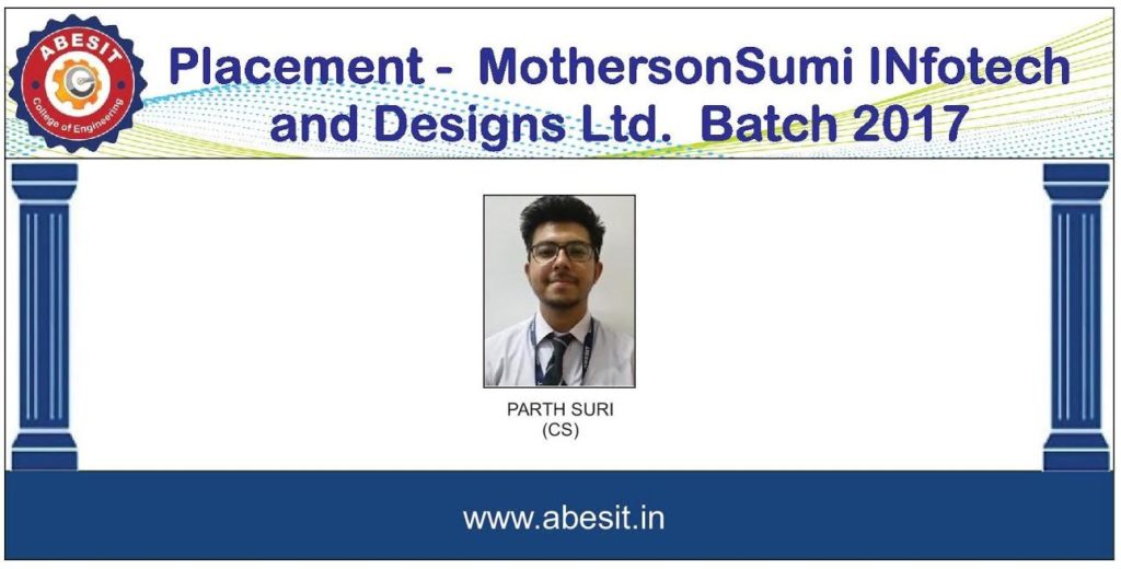 Selection in MothersonSumi INfotech and Designs Ltd.