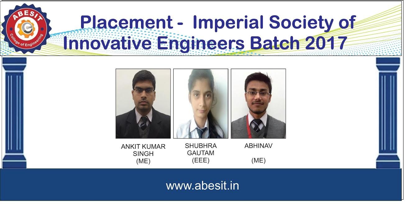 Selections in Imperial Society of Innovative Engineers