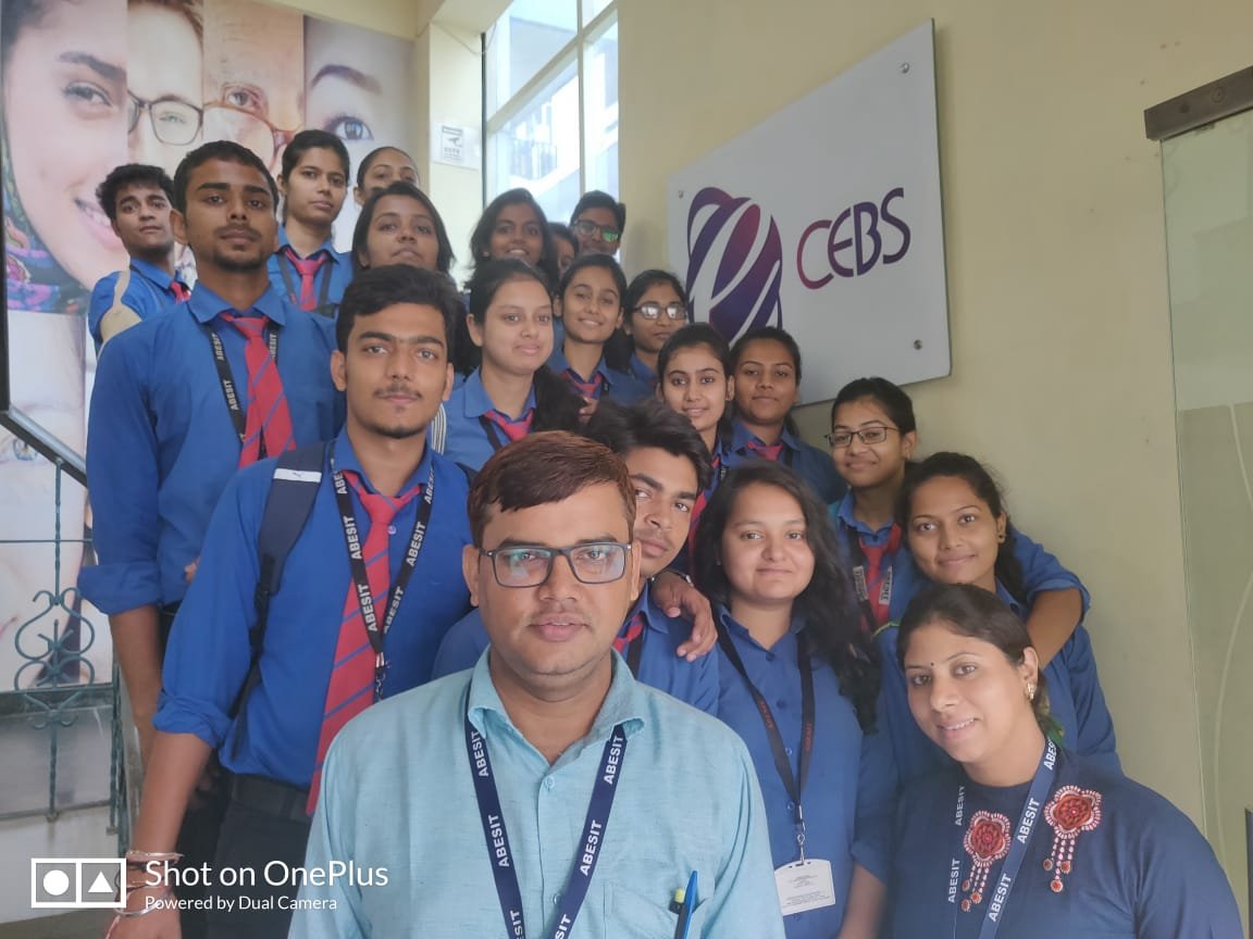 Industrial visit of CSE 3rd Year Students to CEBS Worldwide,Noida
