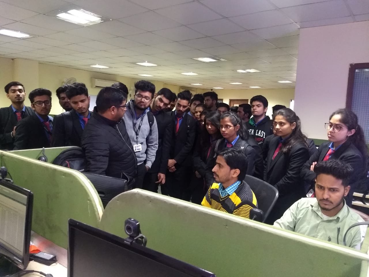 Industrial Visit of CSE 2nd Year Students to MCN Solutions Pvt Ltd. Noida