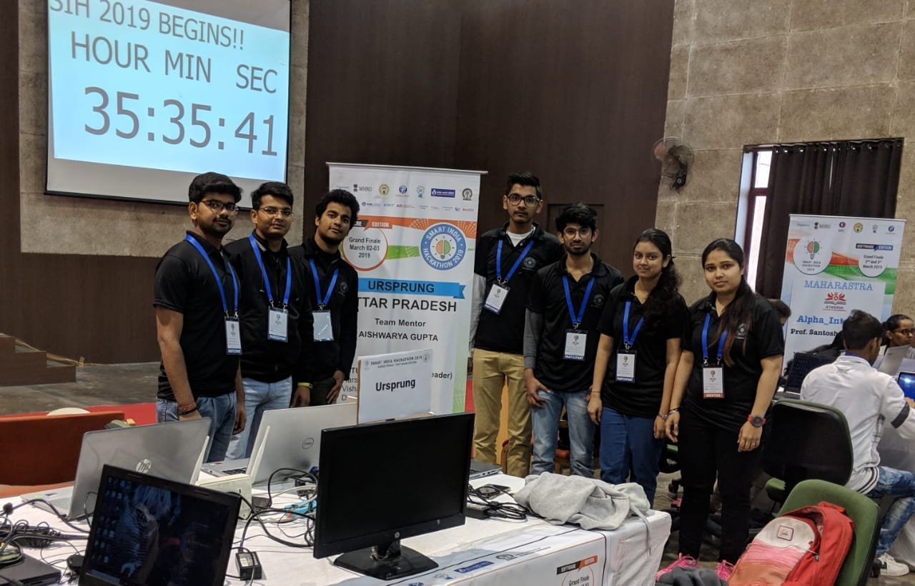 Smart India Hackathon 2019_Grand Finale(Software Edition)