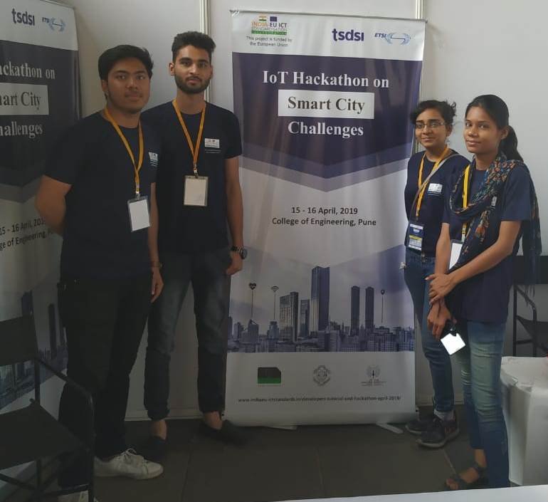 ABESIT participating in India EU Hackathon 2019